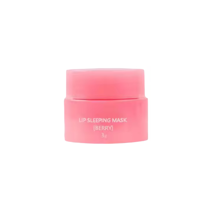 Mascarilla de Labios de Fresa Hidratante Cuidado de Labios para la Noche para Reducir las Líneas - 1