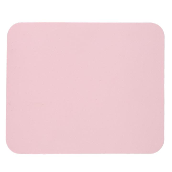 Alfombrilla de Gel de silicona para ratón, alfombrilla ultrafina para ordenador portátil, color rosa