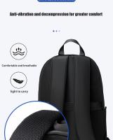 Mochila de negocios casual para hombres con gran capacidad y compartimento para computadora - details 9