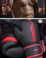 Profesional 6/8/10/12/14oz Bo PU Muay Thai MMA profesión Kickbo adultos saco de arena guantes de entrenamiento equipo - details 10