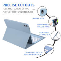 Teclado mágico inalámbrico para iPad, funda con Bluetooth para iPad Air 5/4, 10,2, 9. ª generación, Pro 11, 9,7" - details 4