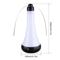 Abanicos de moscas para mesas repelente de moscas recargable por USB para interiores y exteriores mantiene alejadas a las moscas ventilador repelente de mosquitos para sala de acampada - details 0