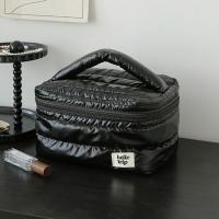 Bolsa de maquillaje de gran capacidad a la moda, almacenamiento multifuncional, bolsa de aseo portátil, organizador de viaje, bolsa de lavado - details 4