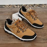Zapatillas de deporte informales de tendencia para hombre, zapatos cómodos con plataforma para exteriores, zapatillas de viaje ligeras para senderismo, talla 48, zapato Masculino - details 24