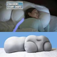 Sleeper-almohada redonda para dormir, masajeador de cuello y cabeza, cojín de espuma viscoelástica para dormir, ayuda a dormir, Corrector de joroba para el cuello - details 37
