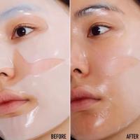 10 Uds. Mascarilla Facial antiarrugas de colágeno antienvejecimiento líneas finas piel firme hidratante brillo cuidado de la piel cosméticos Coreanos - details 1