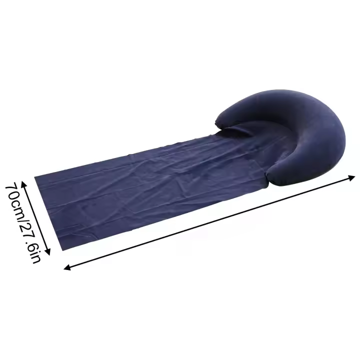1PC Alfombra Inflable Plegable Para Camping Al Aire Libre Y Playa Compacta Y Conveniente Para Fiestas En La Playa - 1