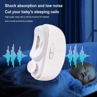 Cortapelos automático con carga USB 2 en 1, limas de uñas eléctricas para bebés, niños y adultos - details 6