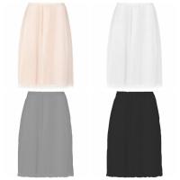 Vestido corto de encaje con flores para mujer, falda interior de seguridad antiestática, prevención de deslizamientos, vestido fino de media deslizamiento para niña - details 1