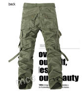Pantalones Cargo de camuflaje para hombre, pantalones militares, bolsillo de herramientas, 7 colores, gran oferta, otoño - details 12