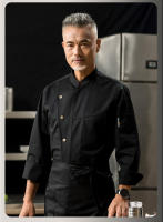 Monos de chef de manga larga para hombre y mujer, uniforme de chef para restaurante occidental, pastelería y repostería - details 16