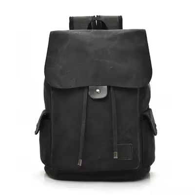 Mochila grande de lona para hombres, nueva de alta calidad, mochila escolar de hombros grandes para viajes, moda, camping, bolsas simples. - 1