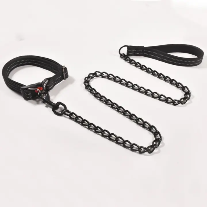 Correa ajustable duradera para perros, correa cómoda y transpirable para mascotas, cuerda de tracción reflectante impermeable para entrenamiento de gatos - 1