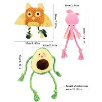 Juguete de peluche para mascotas, gato, perro, granos de maíz, juguete interactivo para perros con sonido de felpa - details 3