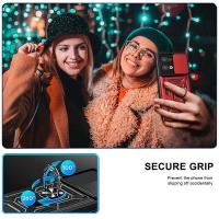 Funda de lujo para cámara OPPO Reno, cubierta protectora deslizante con material exterior de PC + TPU - details 5