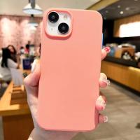 Funda de teléfono suave de colores caramelo a la moda para IPhone 16, 12, 14, 13, 15 Pro Max, 14Plus, parachoques de cámara, protección contra golpes, funda mate - details 21