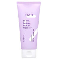 TIAM Snail&Azulene Low Cleanser, 6.76 fl oz, limpiador suave diario con mucina de caracol, adecuado para pieles sensibles, equilibrio de pH, - details 2