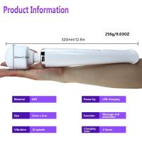 Vibrador Mágico Grande Carga USB Masajeador de Punto G para Mujeres Estimulador de Clítoris - details 2