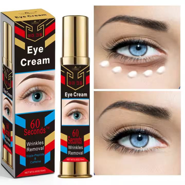 Crema de Cuidado de Ojos Instantáneo Anti-Ojeras Serum Hidratante para Eliminación de Arrugas - 1