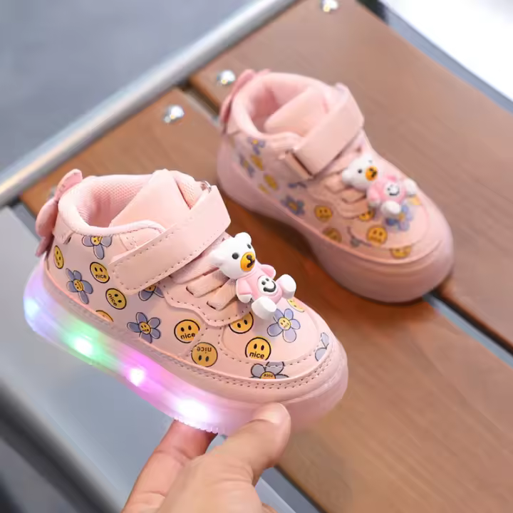 Nuevos zapatos de tablero ligero para niños - 1