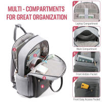Nueva mochila para niñas, bolsa para portátil de gran capacidad a la moda, mochila de viaje portátil, mochila escolar - details 18