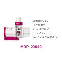 Jebao MDP Series Bomba de Circulación Inteligente para Acuario DC con Control de Aplicación WiFi y LCD Modo AP para Control Automático Ultra Silencioso y Estable Pet Supplies - details 14