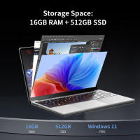 Portátil ultrafino Windows 11 Pro 17.3 pulgadas Intel Celeron N5095 16GB RAM 1024GB almacenamiento - details 0