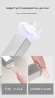 Mini Secador de Uñas Portátil LED UV Lámpara UV Giratoria 360° para Esmalte de Uñas de Gel con Soporte Magnético Lámpara de Mano de Secado Rápido - details 10