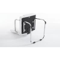 Tapizada En Cuero Sintético y con Base De Metal I Silla Conferencia con Reposabrazos, Color:Crema - details 42