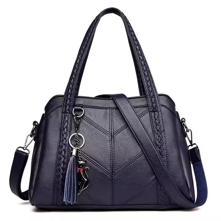Bolso de cuero de lujo para mujer, Bandolera de hombre de alta calidad - 1