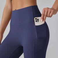 Hmidou-mallas de gimnasio con bolsillos para mujer, pantalones de Yoga, Fitness, cintura alta, Control de barriga, correr, entrenamiento - details 37