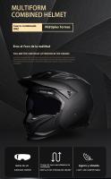 Casco integral moto mujer aire libre hombre MX Carreras de Locomotora movimiento - details 2