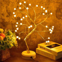 Tabletop Bonsai Tree Light 36 Pearls LED 8 Mode Remote Control DIY Artificial Lamp Bedroom Desktop Indoor Decoration Night Light - details 15