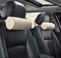 Cojín de asiento de cuero para coche Almohada de cuero para cuello y espina dorsal - details 13