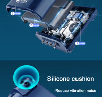 Bomba de aire de oxígeno para acuario, dispositivo silencioso con válvula de retención para tanque de peces, gran oxigenador de cuatro salidas, 220v, 14w - details 6