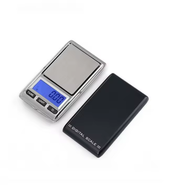 Báscula Digital de alta precisión, balanza electrónica portátil LCD para joyería de oro, 200g, 0,01g - 1