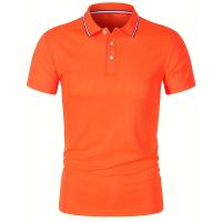 Summer Men Office Business Polo Shirt Spring Pure Solid Casual Short Sleeve Golf Shirt 2024 Breathable Unisex Shirt Dropshipping - details 9