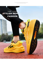 Las zapatillas para correr para hombre ligeras y transpirables, con plantillas inflables que absorben los golpes y amortiguan, son cómodas y duraderas. - details 34