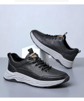 Zapatos de cuero de piel de vaca de primera capa, deportivos, casuales para hombres, moda - details 32