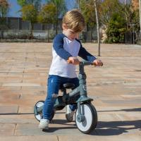 Bebé 5 en 1 Interbaby. |   Bicicleta Niños Desde 1 Año hasta 5 años |   De triciclo a bicicleta con o sin pedales |   Adaptable y transformable |   Verde - details 4