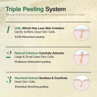 Gel exfoliante hidratante Anua, que contiene exfoliante suave de hoja de corazón, cuidado de los poros, producto puro para eliminar muertos, piel coreana - details 5