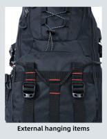 Mochila de acampada impermeable para hombre y mujer, bolso de hombro deportivo grande para viajes al aire libre, senderismo, Trekking, escalada y montañismo - details 3