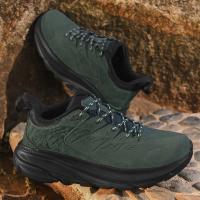 Zapatillas de Correr Antideslizantes de Cuero Nubuck Calzado Deportivo Casual para Hombres - details 17