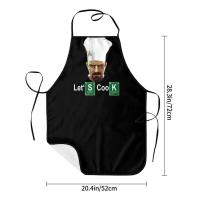Babero personalizado Breaking Bad Time delantales hombres mujeres Unisex adulto Chef cocina Walter White Tablier cocina jardinería - details 13