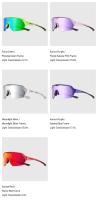 Kapvoe-gafas deportivas UV400 para hombre y mujer, lentes de sol para ciclismo, a la moda, para conducir, béisbol, 2025 - details 13
