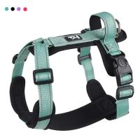 Arnés reflectante con mango para perro, Chaleco de fácil Control, correas de pecho ajustables para cachorros, perros pequeños y medianos, nuevo - details 9