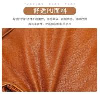 Nuevos bolsos de mujer retro europeos y americanos bolso de moda de un solo hombro oblicuo span bolso de cuero suave lavado - details 2