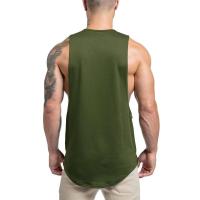Camisetas sin mangas de Fitness para hombre, ropa de gimnasio, culturismo, entrenamiento, chaleco de algodón, informal, transparente - details 9