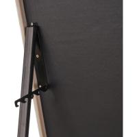 Espejo de Pie, de Cuerpo Entero, Marco de Plástico, Forma Rectangular de 37x157 cm, para Dormitorio, salón, Cuarto de baño, Pasillo Blanco o Negro (Blanco) - details 10