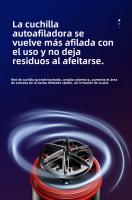 Mini Afeitadora Eléctrica Portátil Pistola de Acero Small Ideal para Hombres Tecnología de Viaje - details 9